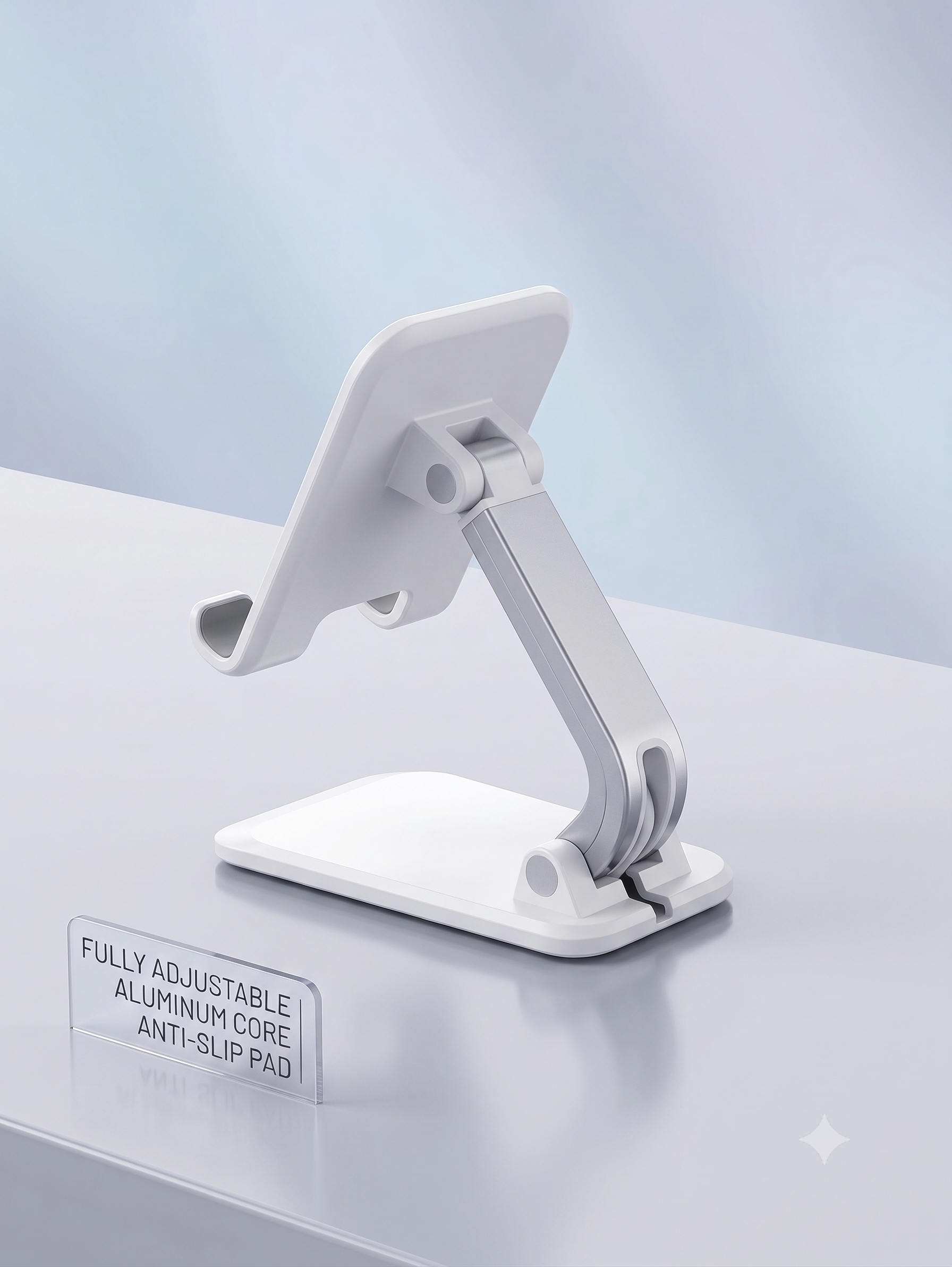 Premium Foldable Aluminum Phone & Tablet Stand
